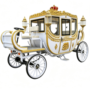 White European-style Carriage