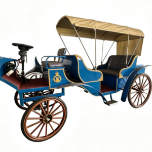 Blue Sightseeing Carriage